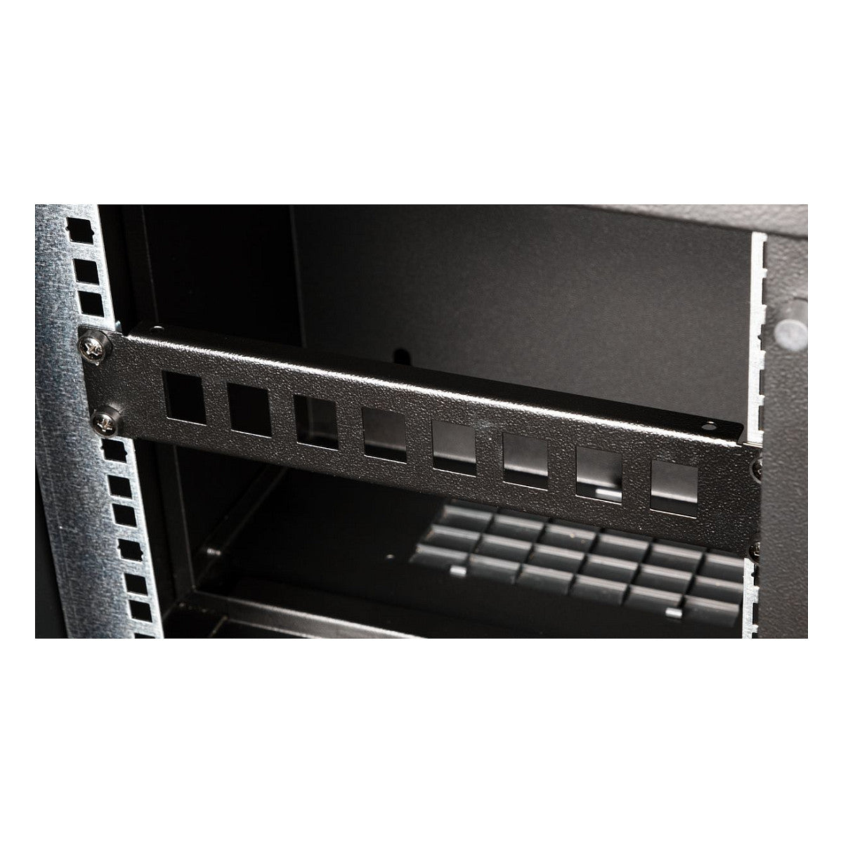 Equip Patchpanel 10" mit Keystone Montage 1U. schwarz