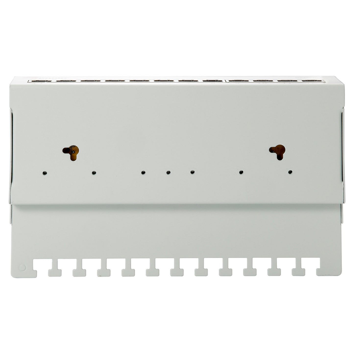 Equip Patchpanel 12x RJ45 Cat6 FTP Desktop ISO/IEC hellgrau