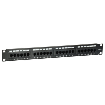 Equip Patchpanel 24x RJ45 Cat5e 19" UTP 1HE schwarz