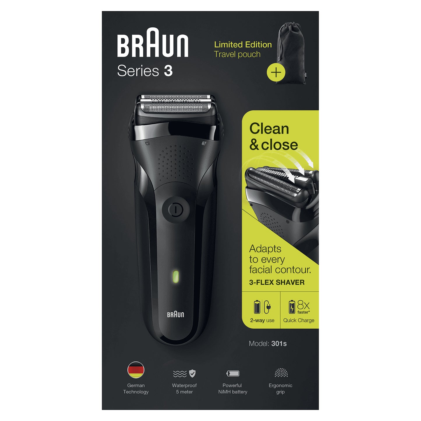 Braun Rasierer Series 3 301s