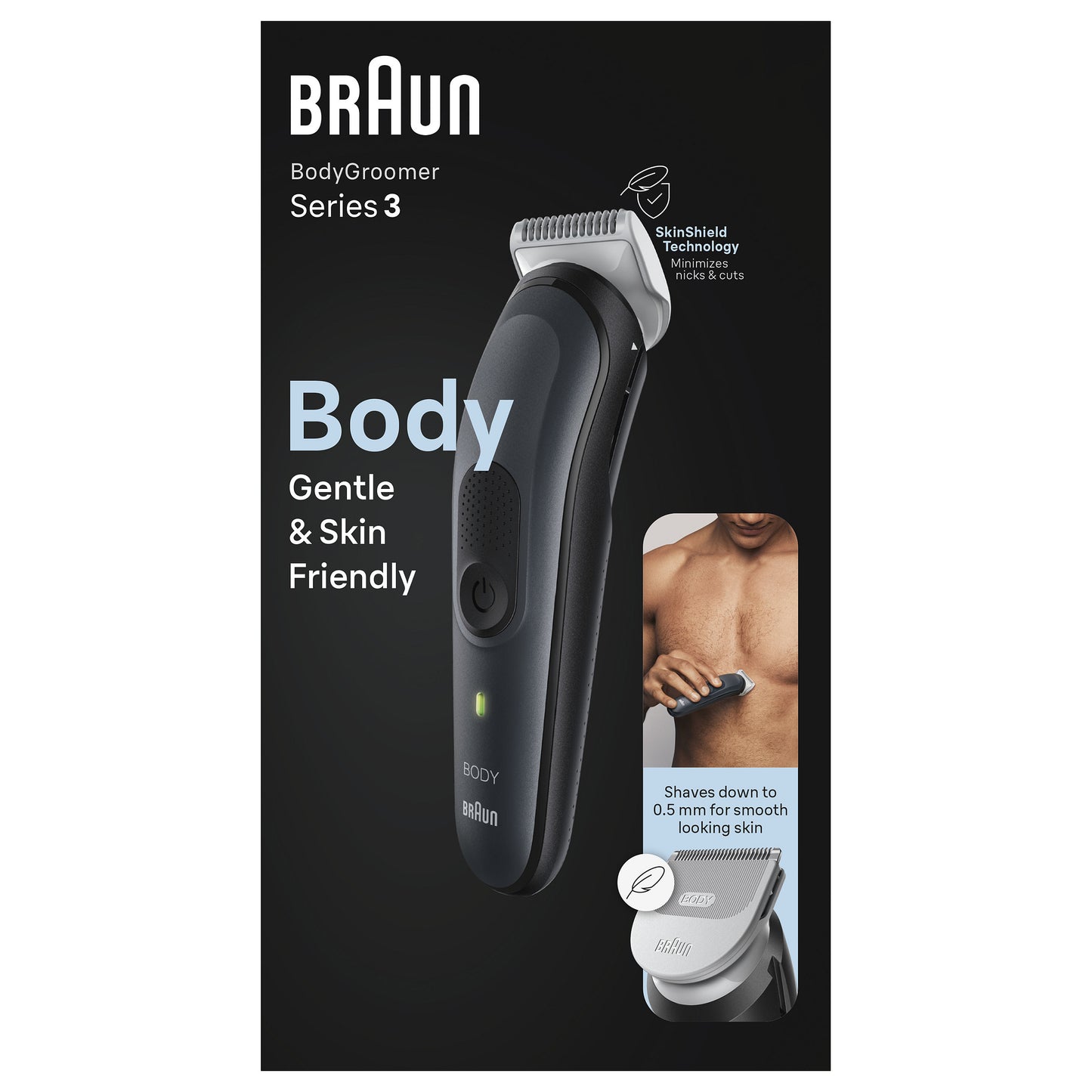 Braun Haarschneider BodyGroomer 3 BG3340