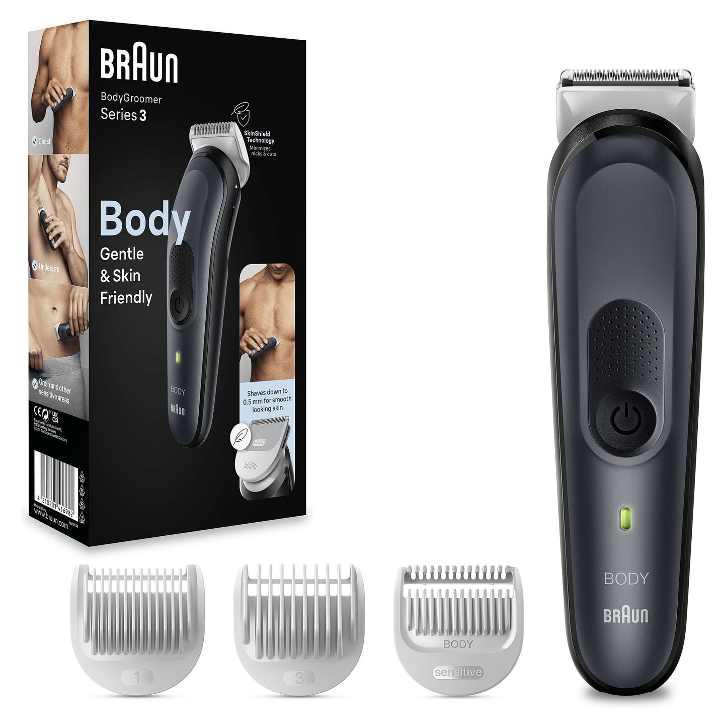Braun Haarschneider BodyGroomer 3 BG3340
