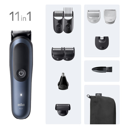 Braun Series 7 All-In-One Style Kit AIO7540 245036 Akku deep blue metallic 11 Au