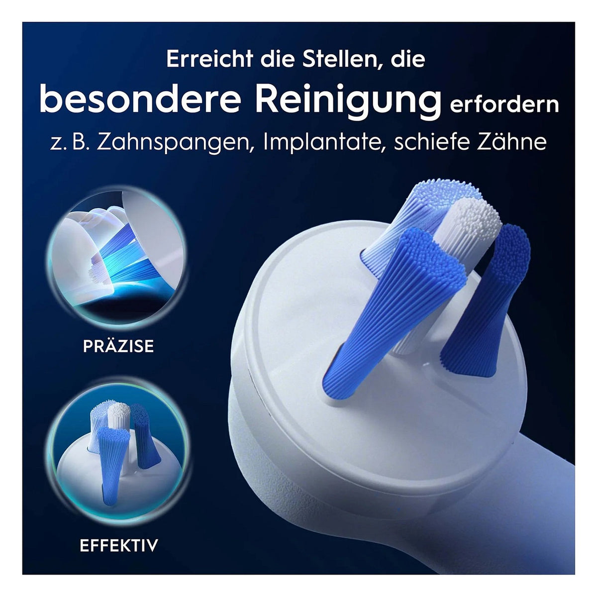 Oral-B iO Aufsteckbürsten Interdental Reinigung 2er