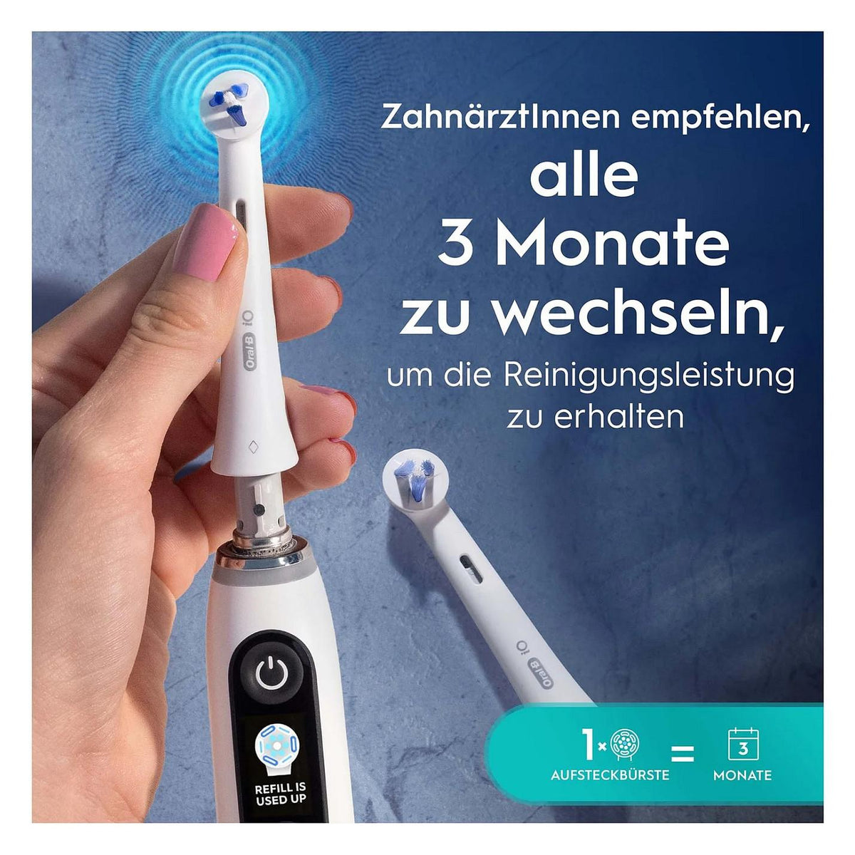 Oral-B iO Aufsteckbürsten Interdental Reinigung 2er
