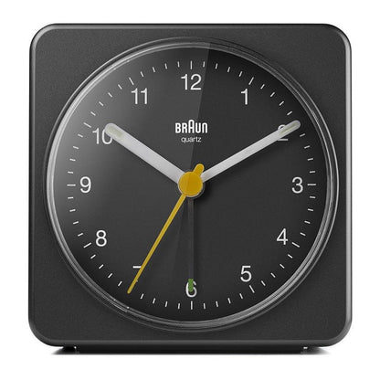 Braun BC 03 B Quarzwecker analog schwarz