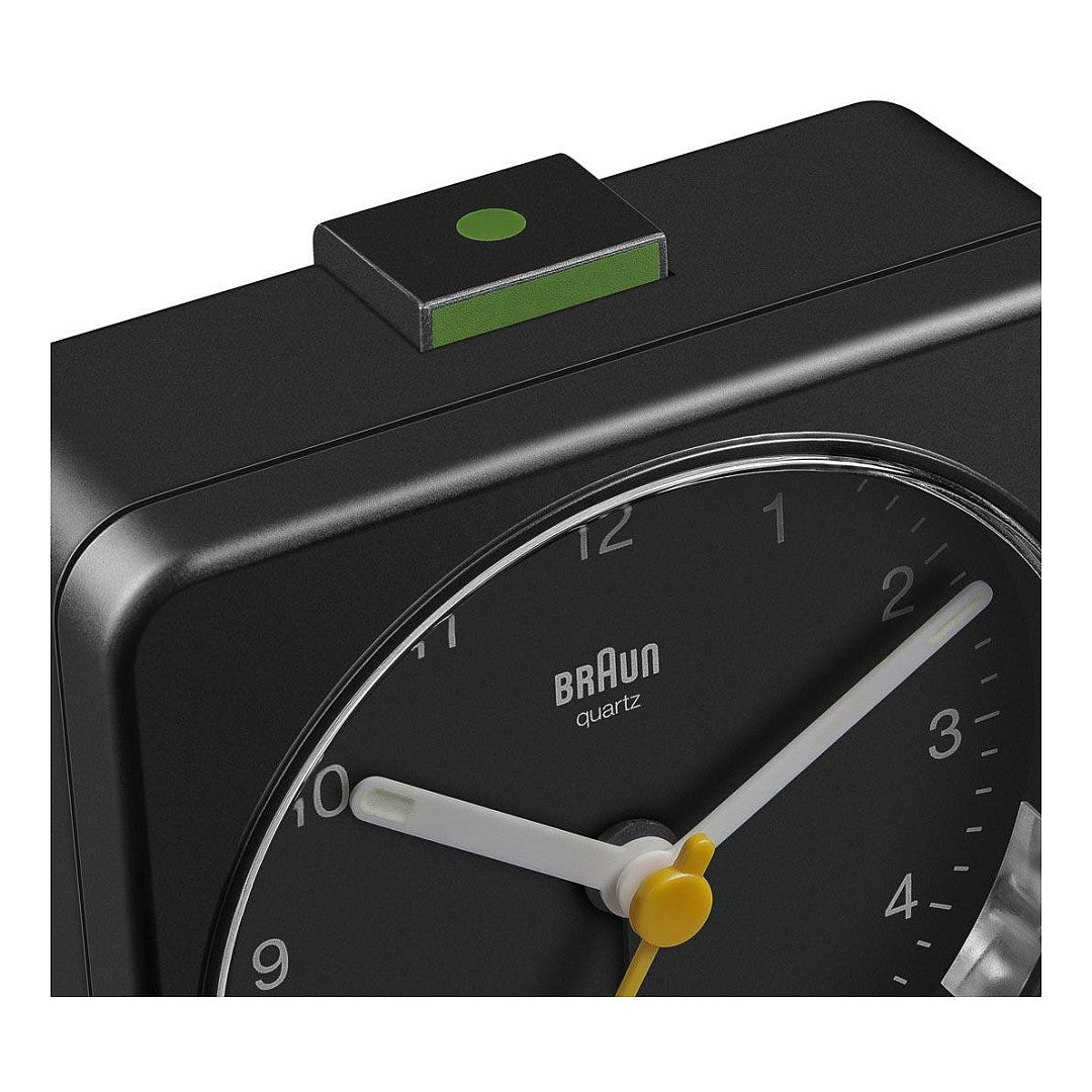 Braun BC 03 B Quarzwecker analog schwarz