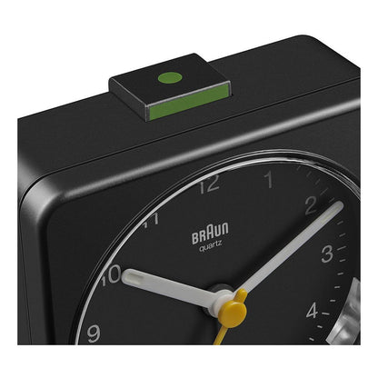 Braun BC 03 B Quarzwecker analog schwarz