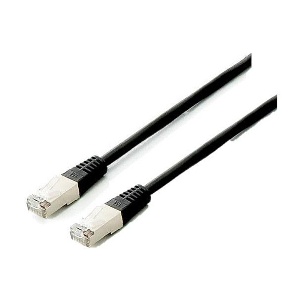 Equip Patchkabel Cat6A S/FTP 2xRJ45 10.00m sw Plat.LSZH Polybeutel