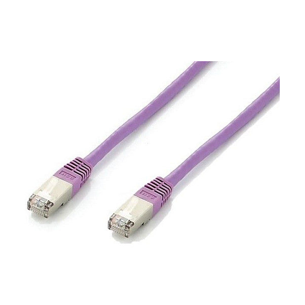 Equip Patchkabel Cat6A S/FTP 2xRJ45 15.00m lila Plat.LSZH Polybeutel