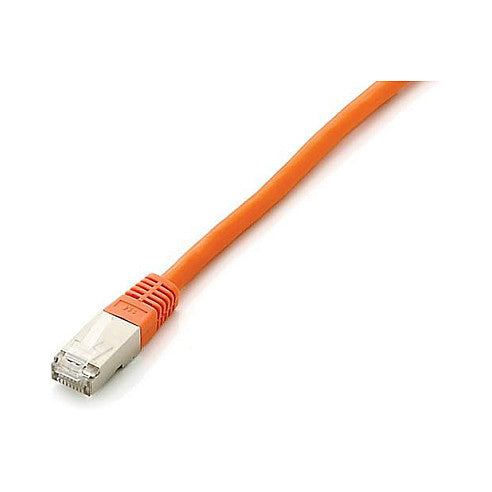 Equip Patchkabel Cat6A S/FTP 2xRJ45 0.50m orange Plat.LSZH Polybeutel