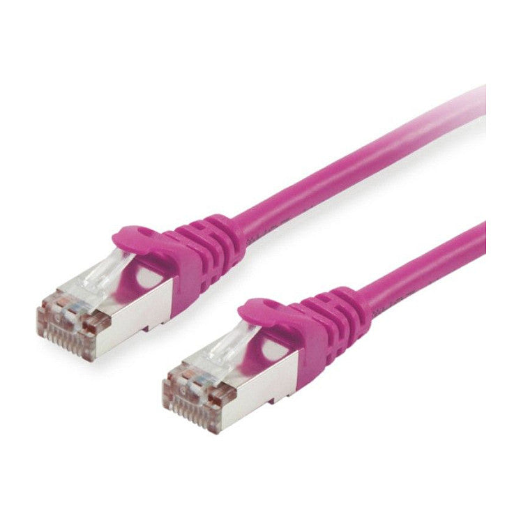 Equip Patchkabel Cat6 S/FTP 2xRJ45 10.00m violet LSZH Polybeutel