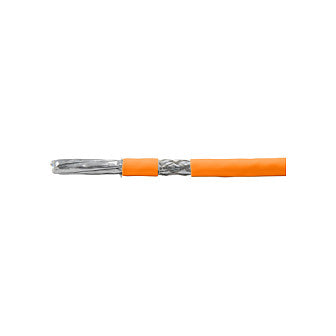 Equip Instal.Kab Cat7 S/FTP 4P23 200.00m orange LSZH