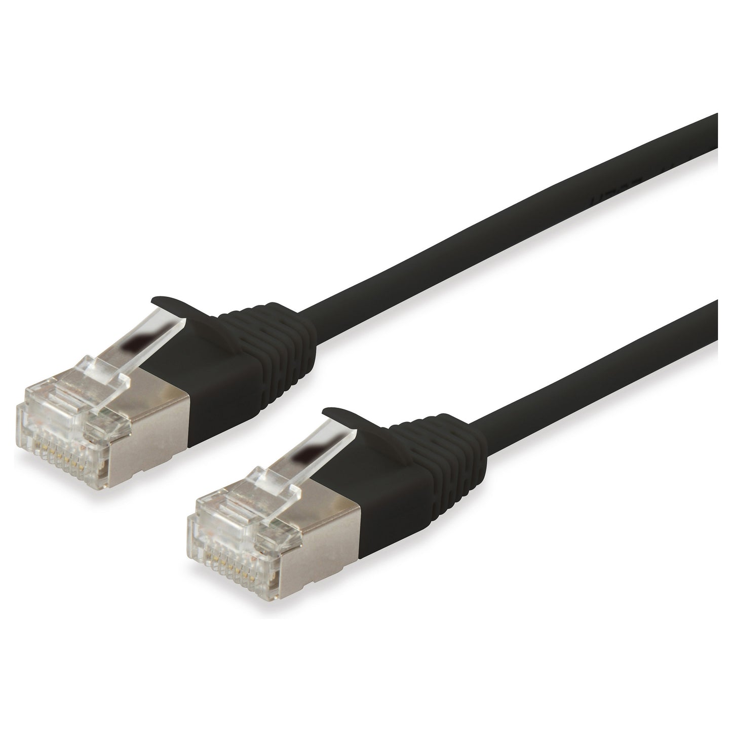 Equip Patchkabel Cat6A F/FTP 2xRJ45 0.50m sw Slim LSZH Polybeutel