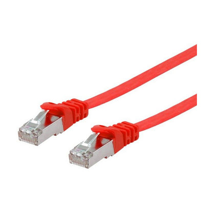 Equip Patchkabel Cat6A U/FTP 2xRJ45 1.00m rot Flach LSZH Polybeutel