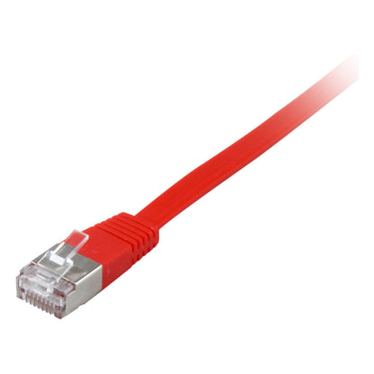 Equip Patchkabel Cat6A U/FTP 2xRJ45 10.00m rot Flach LSZH Polybeutel