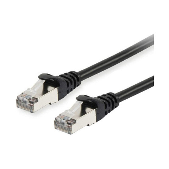 Equip Patchkabel Cat6 S/FTP 2xRJ45 3.00m schwarz LSZH Polybeutel