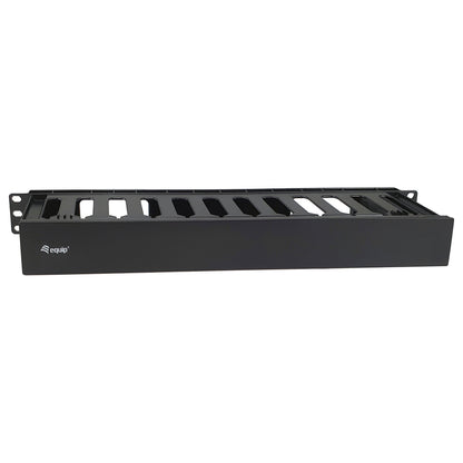 Equip 19" Kabelmanagement Panel abnehmbare Heckplatte sw