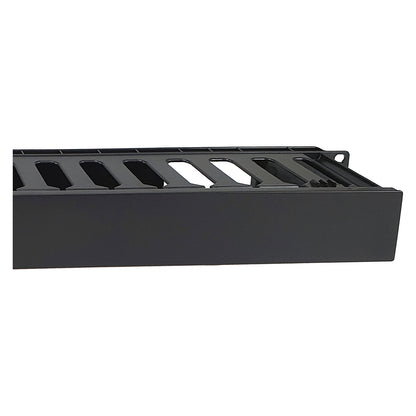 Equip 19" Kabelmanagement Panel abnehmbare Heckplatte sw