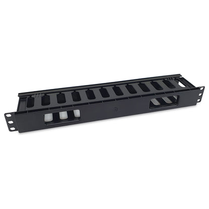 Equip 19" Kabelmanagement Panel abnehmbare Heckplatte sw
