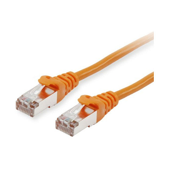 Equip Patchkabel Cat6A S/FTP 2xRJ45 25.00m orange LSZH Polybeutel