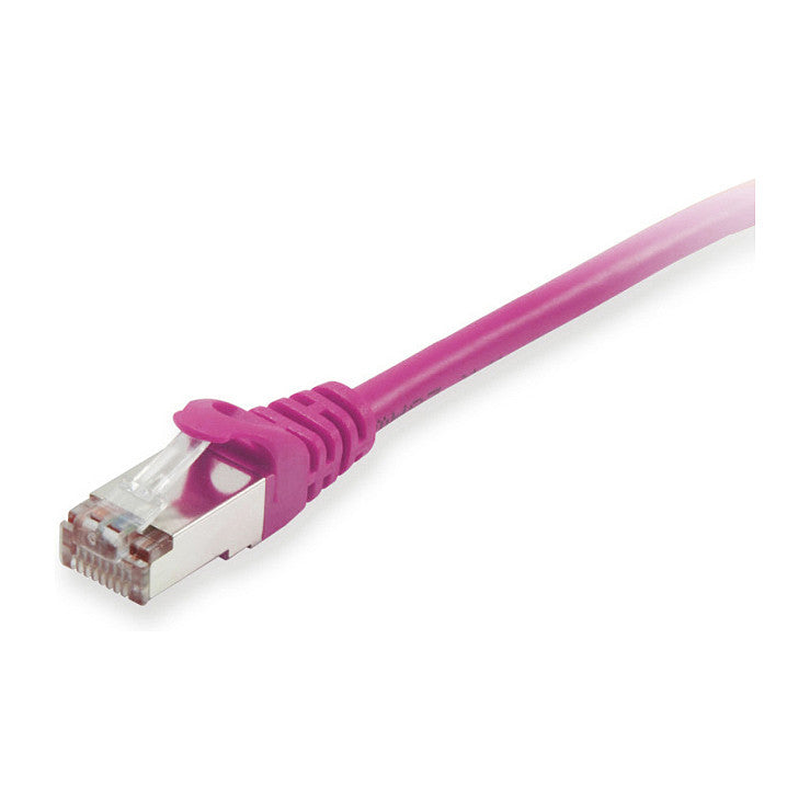 Equip Patchkabel Cat6A S/FTP 2xRJ45 0.15m lila LSZH Polybeutel
