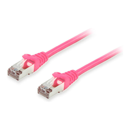 Equip Patchkabel Cat6A S/FTP 2xRJ45 3.00m pink LSZH Polybeutel