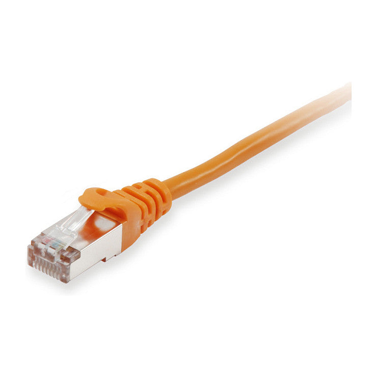 Equip Patchkabel Cat6 S/FTP 2xRJ45 7.50m orange LSZH Polybeutel
