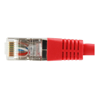 Equip Patchkabel Cat6A S/FTP 2xRJ45 0.50m rot Plat.LSZH Polybeutel