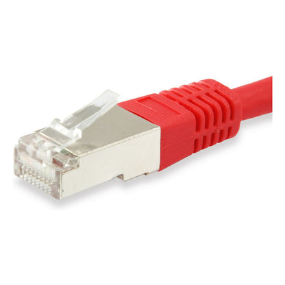 Equip Patchkabel Cat6A S/FTP 2xRJ45 1.00m rot Plat.LSZH Polybeutel