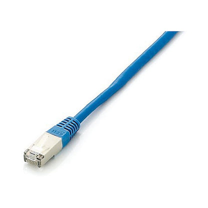 Equip Patchkabel Cat6A S/FTP 2xRJ45 5.00m blau Plat.LSZH Polybeutel