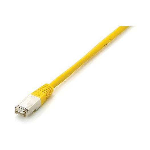 Equip Patchkabel Cat6A S/FTP 2xRJ45 1.00m gelb Plat.LSZH Polybeutel