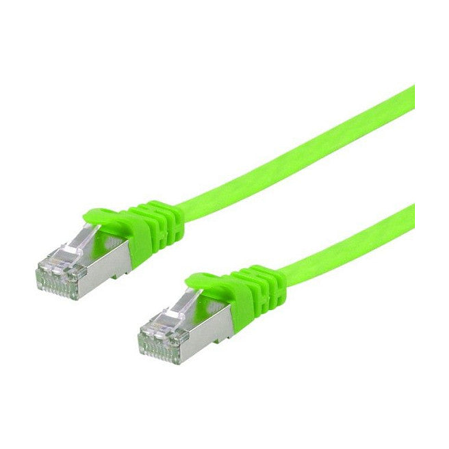 Equip Patchkabel Cat6A U/FTP 2xRJ45 3.00m grün Flach LSZH Polybeutel