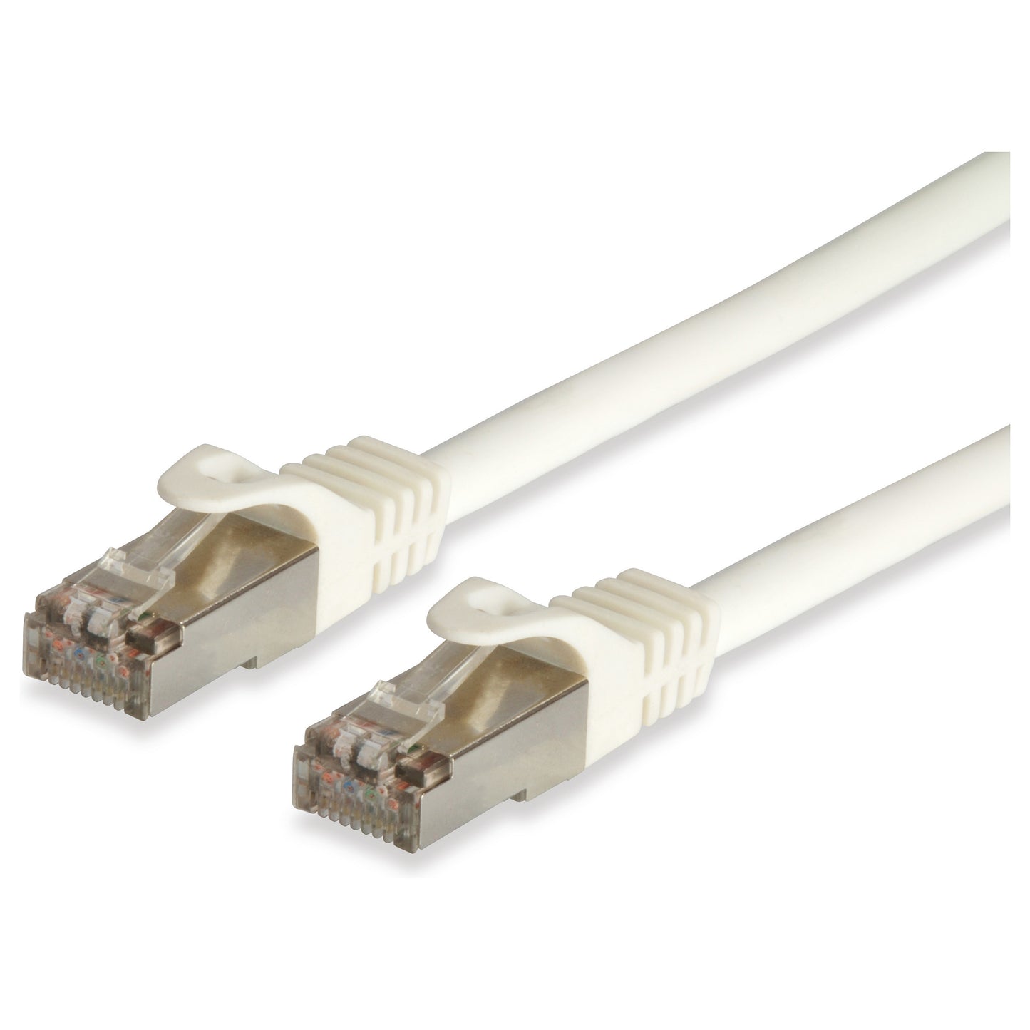 Equip Patchkabel Cat6A S/FTP 2xRJ45 0.50m weiß Cat7ProLSZH Polybeutel