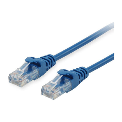 Equip Patchkabel Cat6A U/UTP 2xRJ45 0.25m blau LSZH Polybeutel