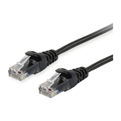 Equip Patchkabel Cat6A U/UTP 2xRJ45 0.25m schwarz LSZH Polybeutel