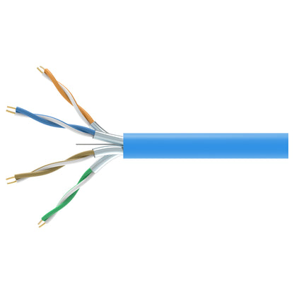 Equip Instal.Kab Cat6A U/FTP Eca 305.00m Blau LSZH