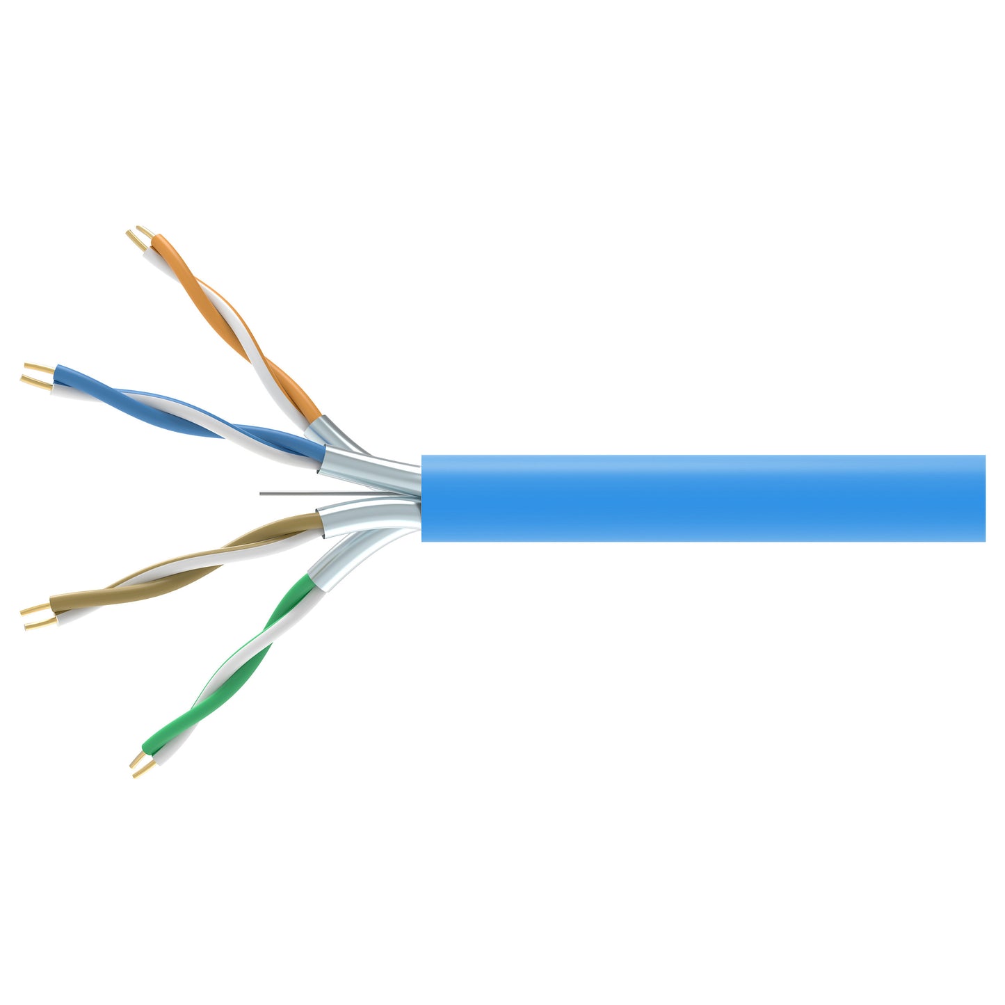Equip Instal.Kab Cat6A U/FTP Dca 305.00m Blau LSZH