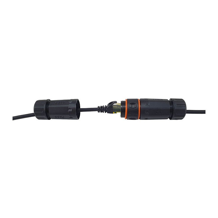 Equip Patchkabel Cat6A S/FTP 2xRJ45 25.0m Outdoor schwarz