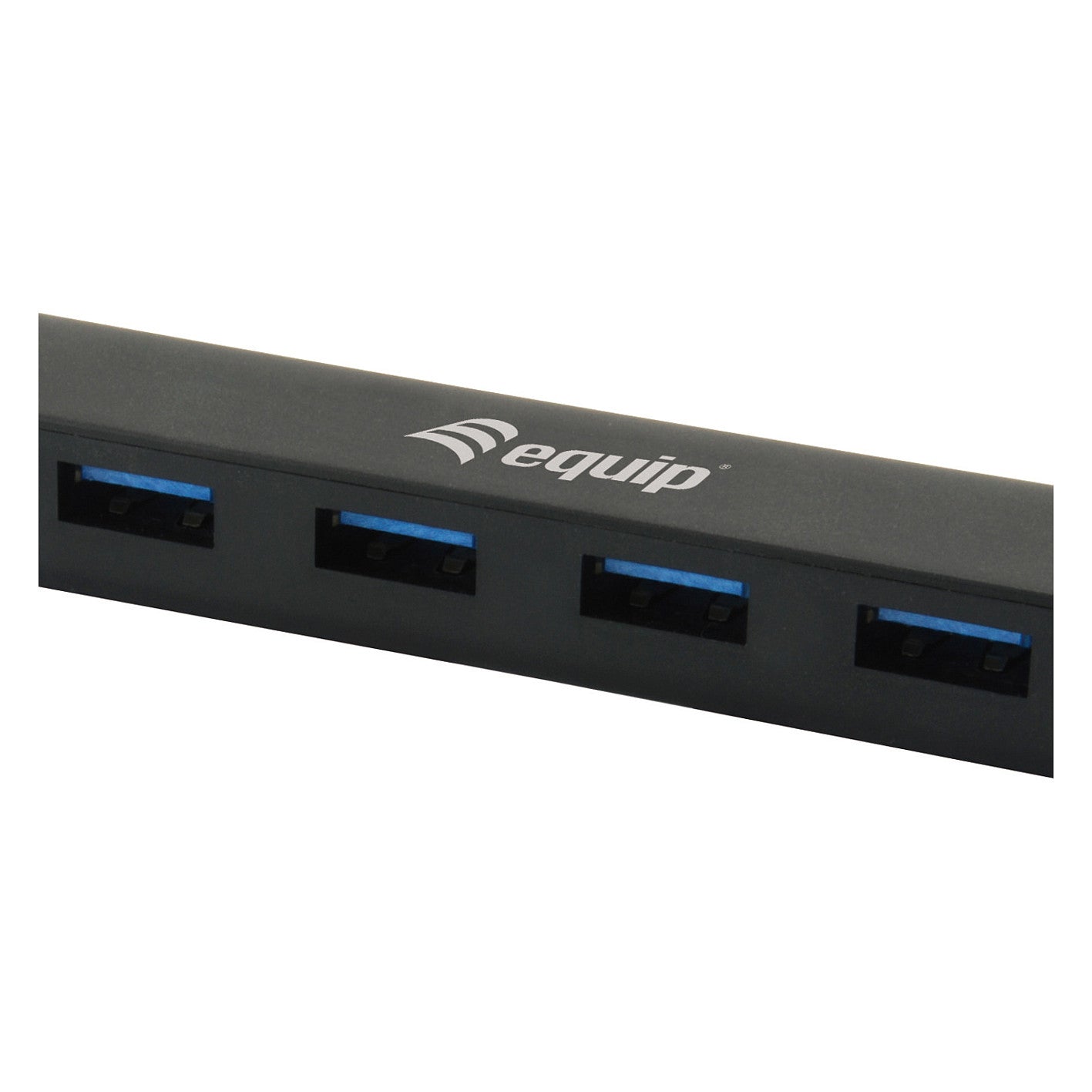 Equip USB-Hub 4-Port 3.2/C->4x3.0 5Gbps o.Netzteil sw
