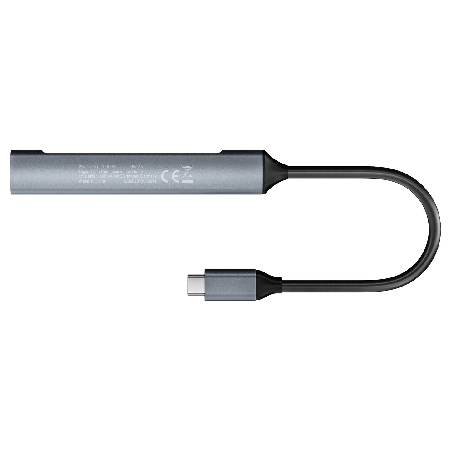 Equip Dock USB-C->1xUSB-C.1xUSB3.0.2xUSB2.0.100WPD 15cm si