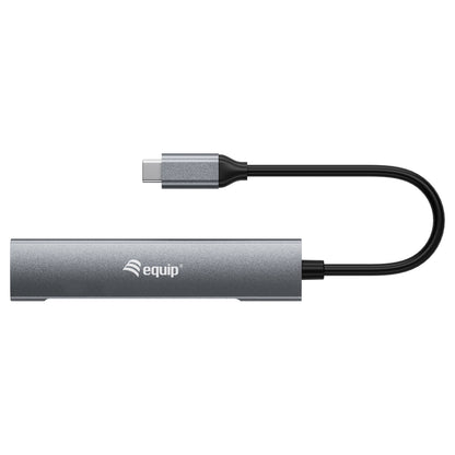 Equip USB-Hub 4-Port 3.2/C->4x3.0 5Gbps o.Netzteil gr