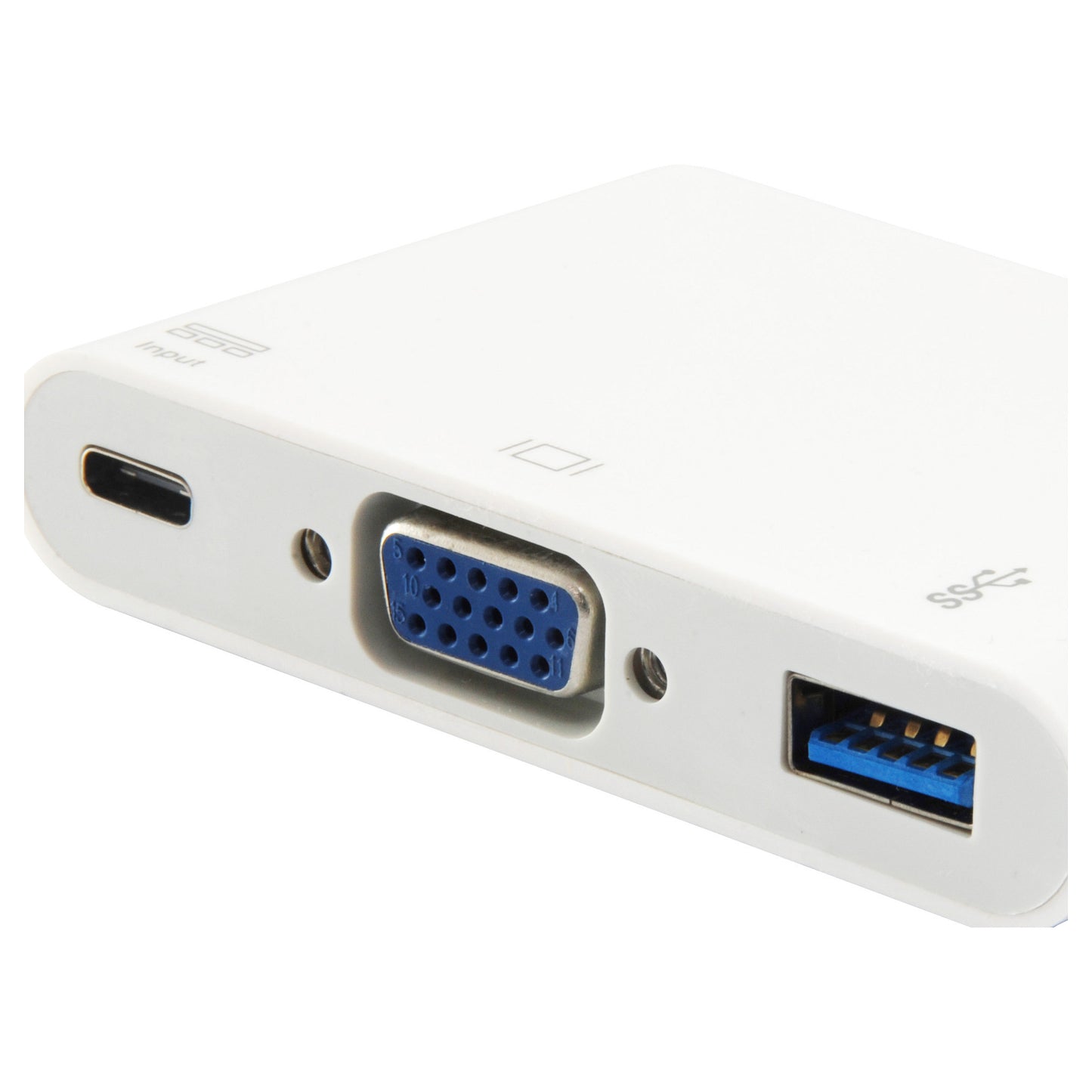 Equip Dock USB-C->VGA.USB3.0.60WPD 15cm ws