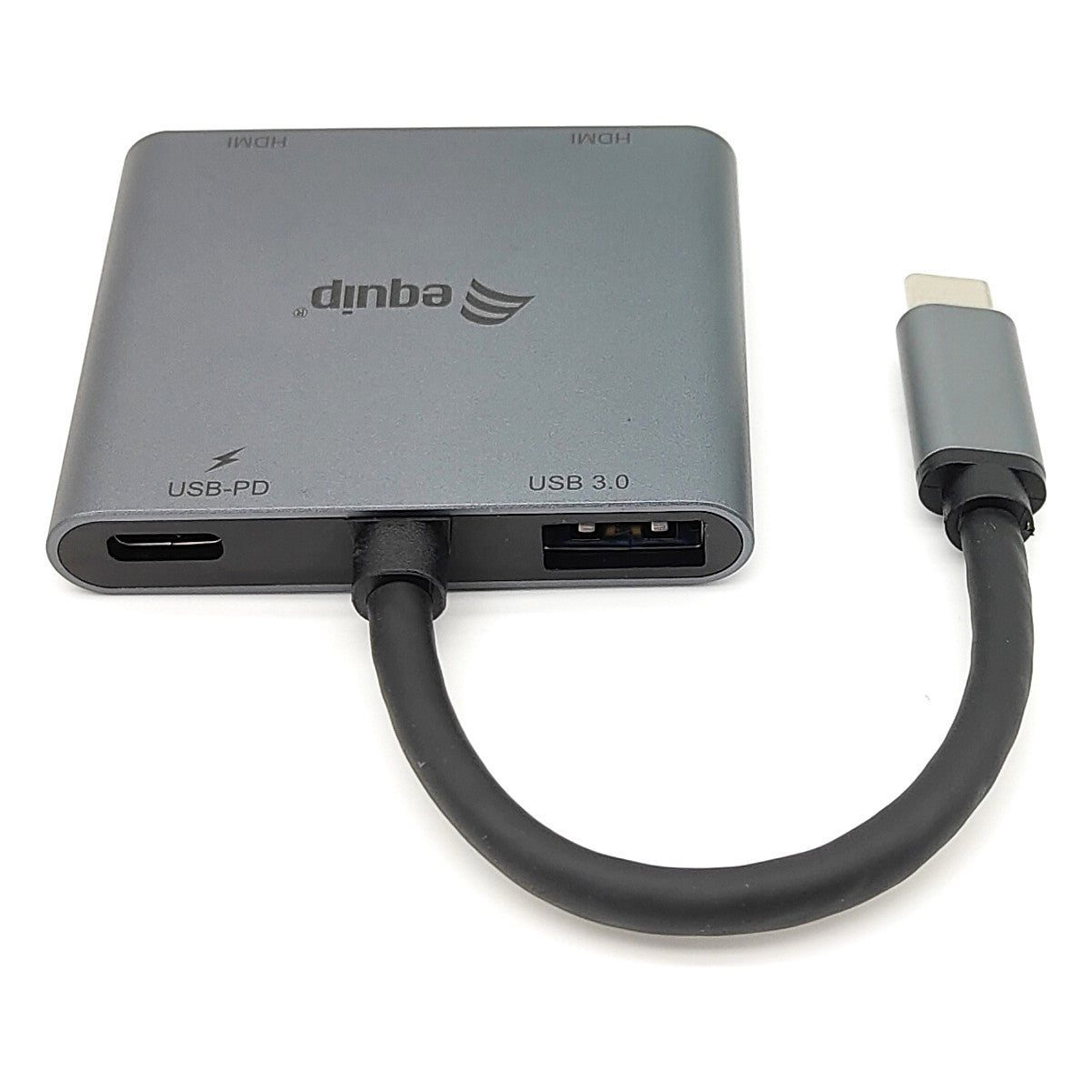 Equip Dock USB-C->2xHDMI.USB 3.0.100WPD 15cm si