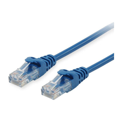 Equip Patchkabel Cat6 U/UTP 2xRJ45 3.00m blau Polybeutel