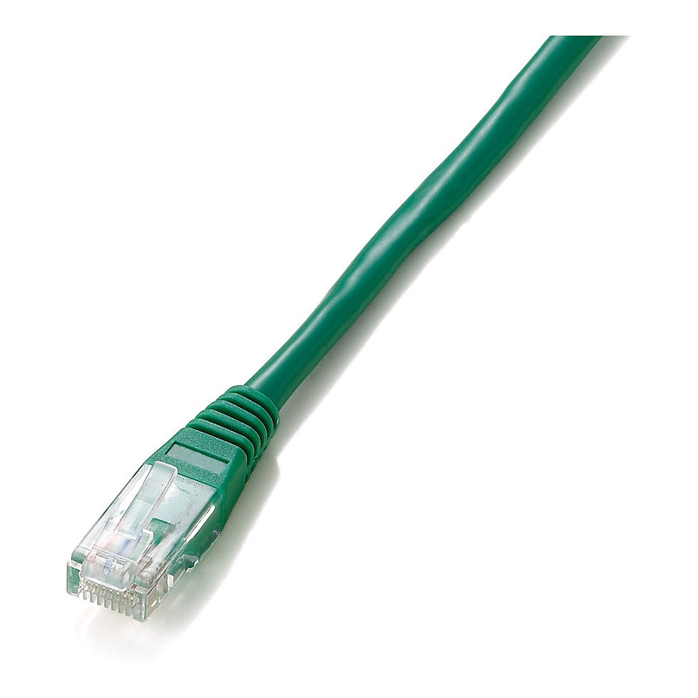 Equip Patchkabel Cat5e U/UTP 2xRJ45 15.00m grün Polybeutel