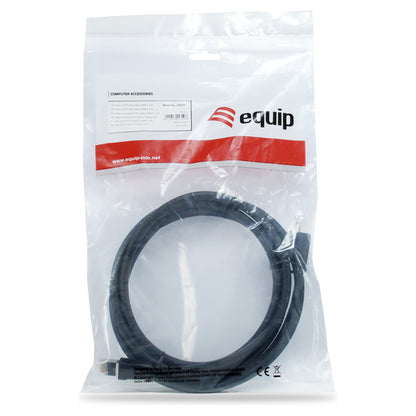 Equip Patchkabel Cat8.1 S/FTP 2xRJ45 0.50m schwarz LSZH Polybeutel