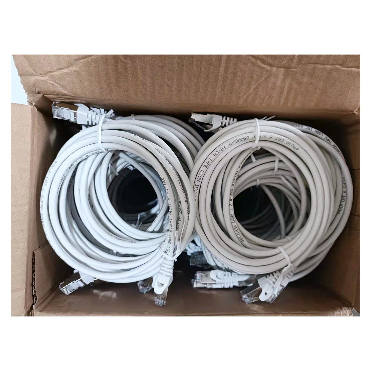 Equip Patchkabel Cat6 50x/set S/FTP 2xRJ45 3.00m ws LSZH
