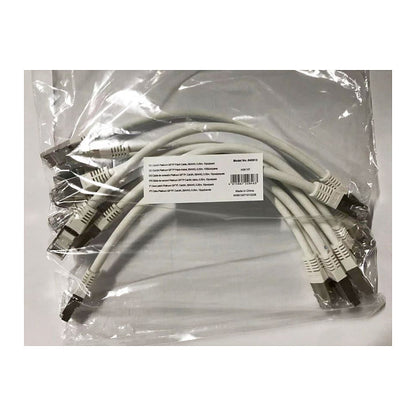 Equip Patchkabel Cat6A 10x/set S/FTP 2xRJ45 0.25m ws Plat.