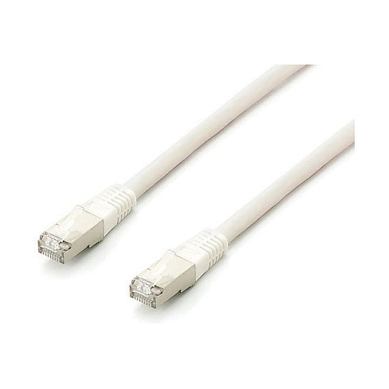 Equip Patchkabel Cat6A 10x/set S/FTP 2xRJ45 1.00m ws Plat.